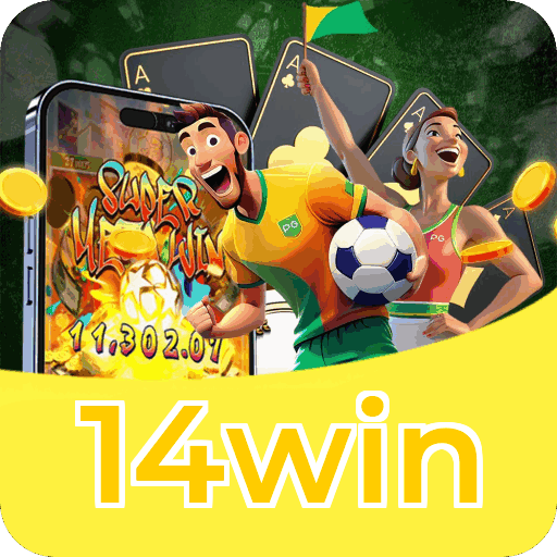 Fluxo de download do app 14win — referência visual